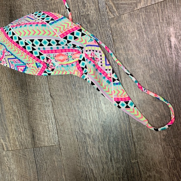 OP COLORFUL SWIMSUIT TOP - Picture 3 of 10